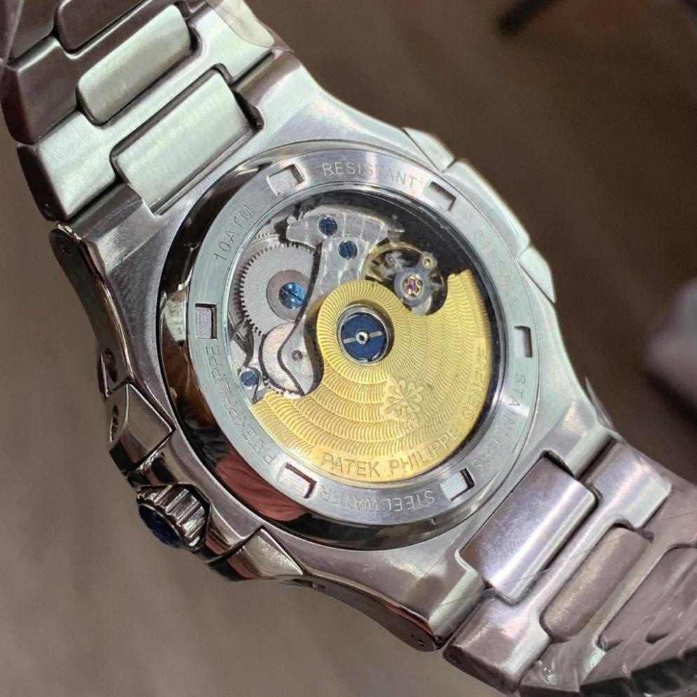 Đồng hồ Nam Pt vuông dây da, kim loại 6kim máy nhật chạy cơ Automatic  size 41-42mm nhiều màu