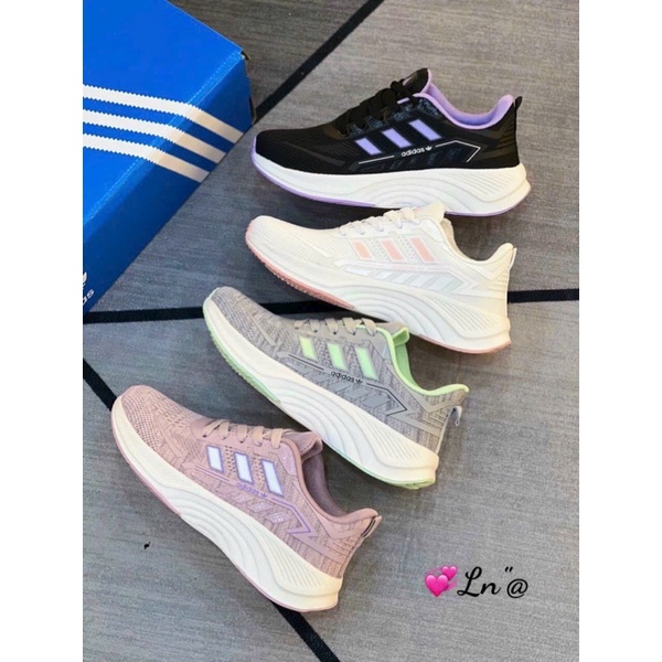 Mã a125 Giày thể thao nữ ad nâng đế vải mềm êm chân cao cấp fullbox