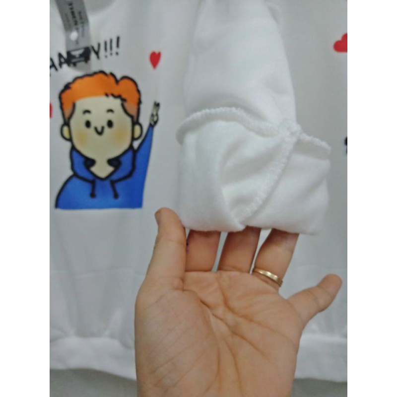 Áo đôi thu đông nam nữ vải loại 1 - aothun6789