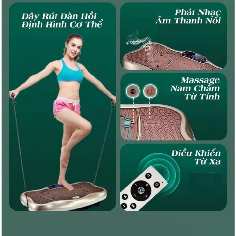 Máy rung toàn thân giảm cân loại TO , Máy massage giảm cân thư giãn khỏe xương khớp hiệu quả hơn máy tập gym chạy bộ