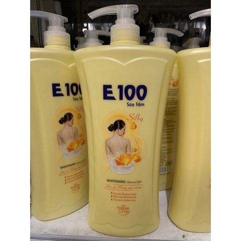 SỮA TẮM E100 SILKY 1,2ML và 800ML