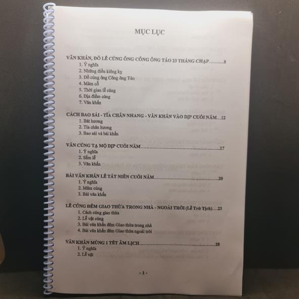 Sổ Tay 52 bài Trọn bộ văn khấn Việt nam - Tặng 2 đồng xu may mắn rất linh