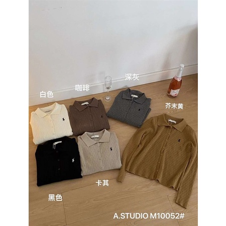 10052 ÁO LEN POLO THỪNG THÊU NGỰA