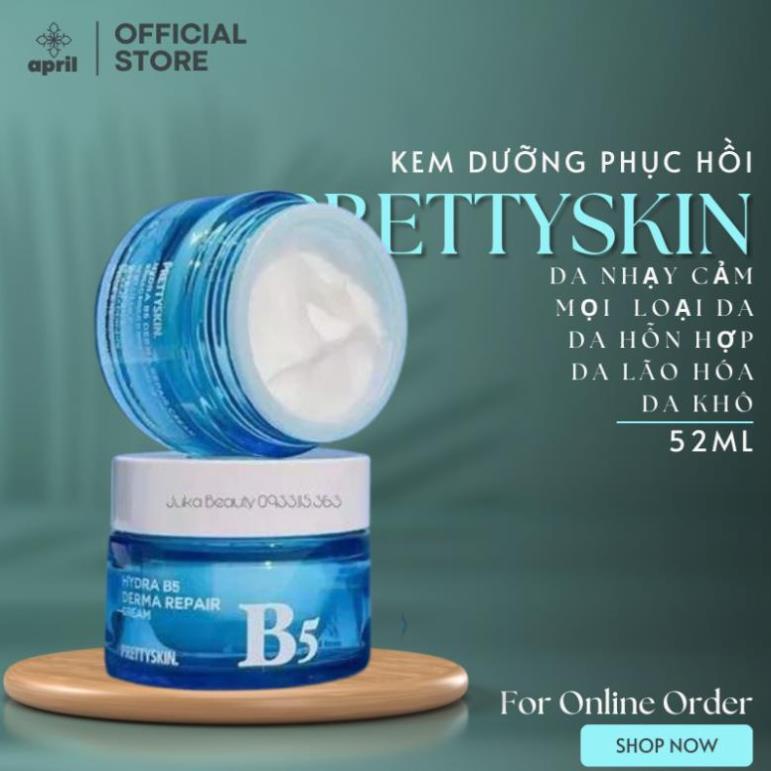 Kem Dưỡng PrettySkin Hydra B5 Derma Repair Cream 52ml