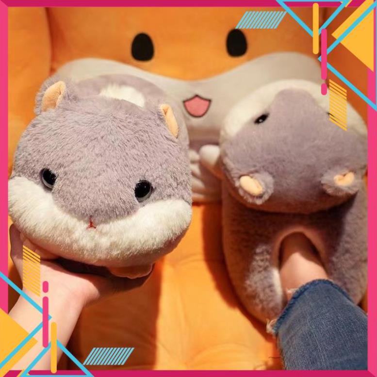 Dép Bông Đi Trong Nhà Mùa Đông Hình Chú Chuột  Dễ Thương Ấm Áp Chống Trượt 2022