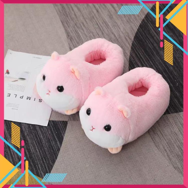 Dép Bông Đi Trong Nhà Mùa Đông Hình Chú Chuột  Dễ Thương Ấm Áp Chống Trượt 2022