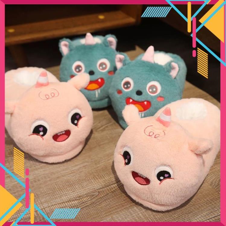 Dép Bông Đi Trong Nhà Mùa Đông Hình Chú Chuột  Dễ Thương Ấm Áp Chống Trượt 2022