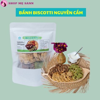 Bánh Biscotti Nguyên Cám Không Đường Giảm Cân, Ăn Kiêng, Ăn Vặt Healthy KaLaMi Shop