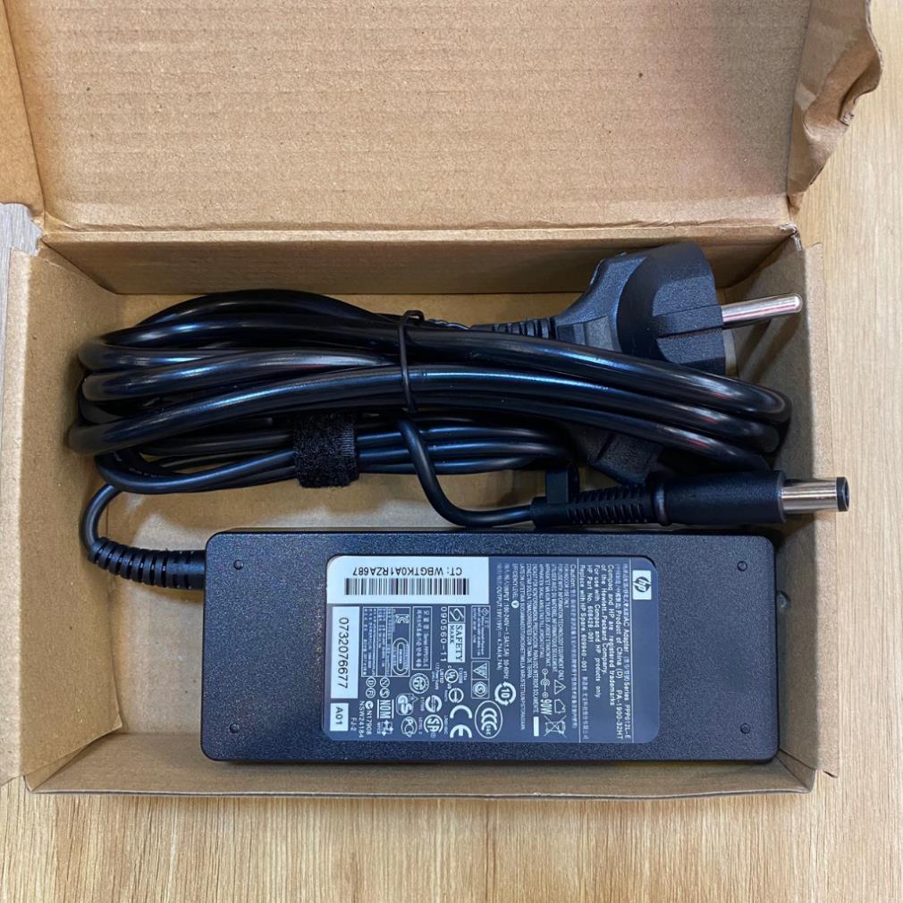 Sạc Laptop HP 18.5v - 3.5a / 19v - 4.74a / 19.5v - 4.62a, 65w - 90w Zin cao cấp New 100% Bảo Hành 12 Tháng