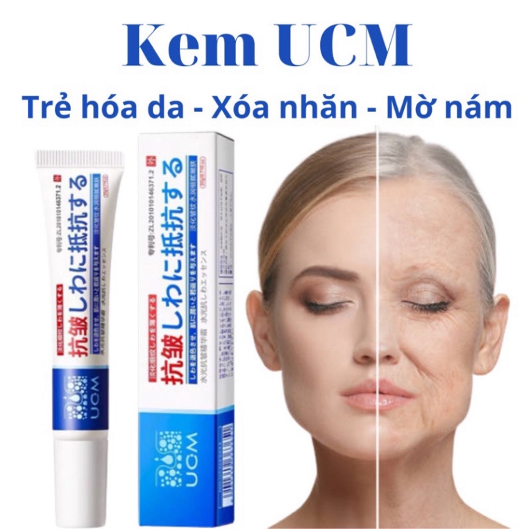 Kem UCM xóa nhăn, mờ nám trẻ hóa làn da nội địa nhật