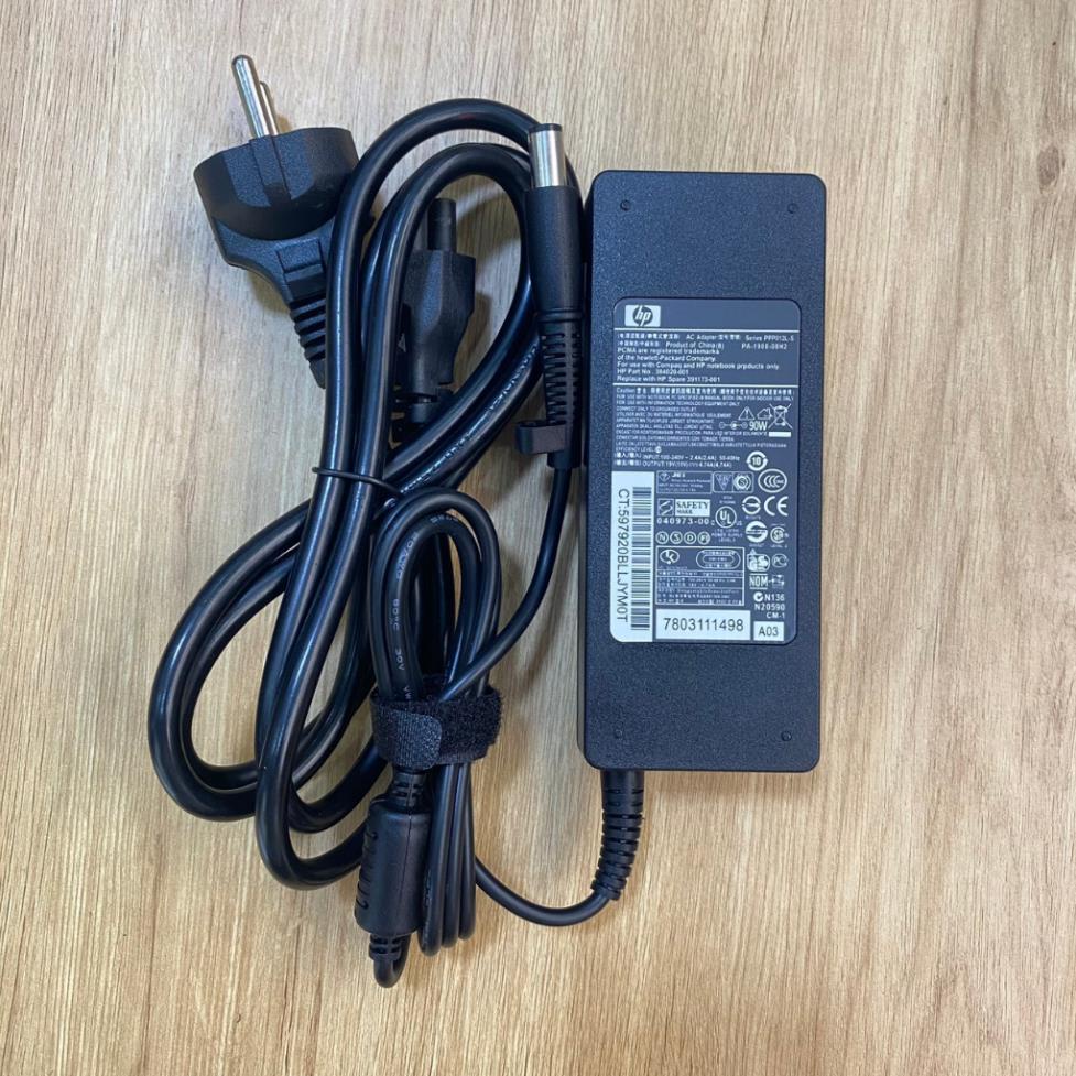 Sạc Laptop HP Probook elitebook 90w 19V 4.74A cho 4530S 8460P 8470P 8560P 8760P 9470M 9480 8470W 8540W Zin Mới 100%