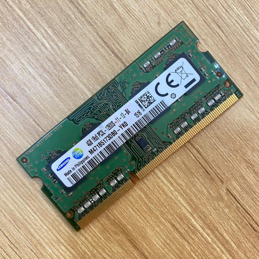 Ram Laptop PC3L 4GB 8GB 12800S Hàng Zin Tháo Máy SamSung Bảo Hành 12 Tháng 1 Đổi 1