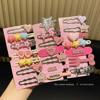 Set 5/6/7 Kẹp Tóc Đính Đá Thời Trang Hàn Quốc