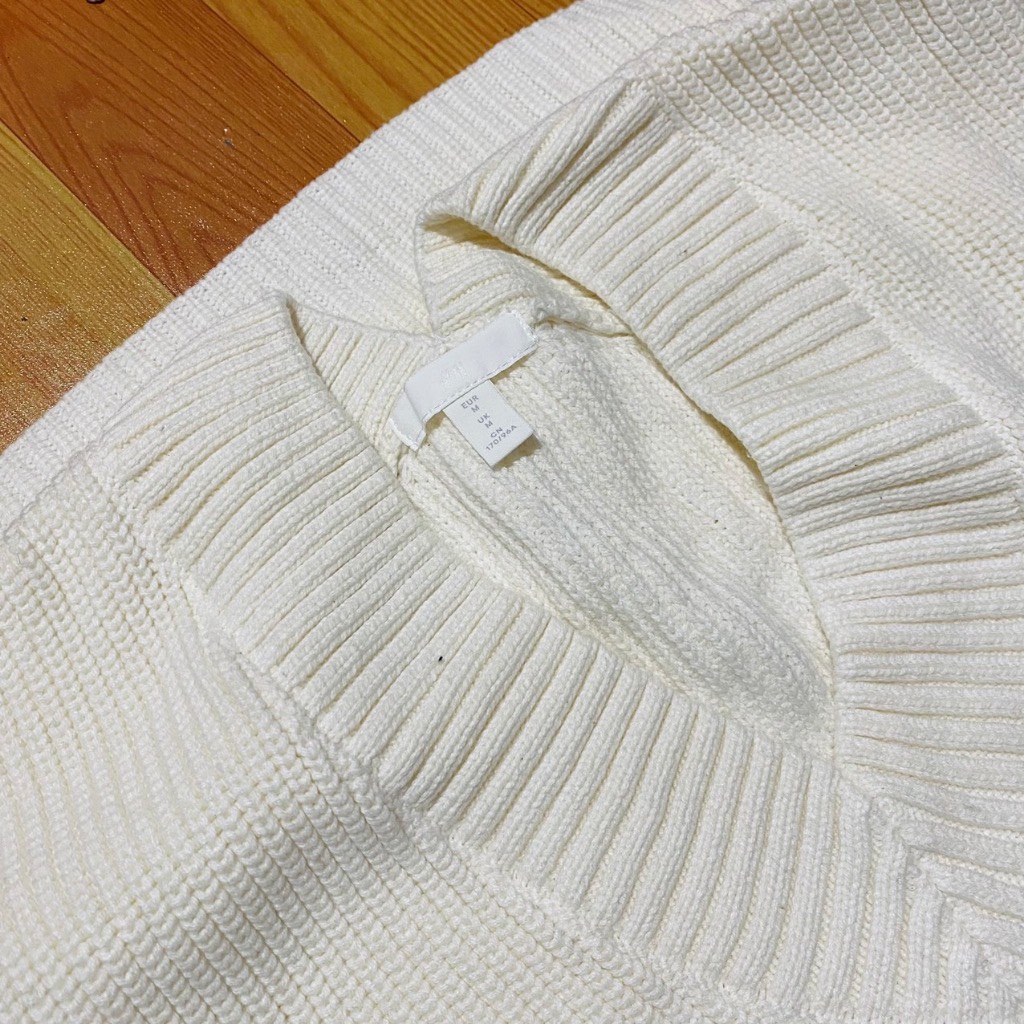 Áo len nữ Gile H.M xuất dư xịn dáng oversize