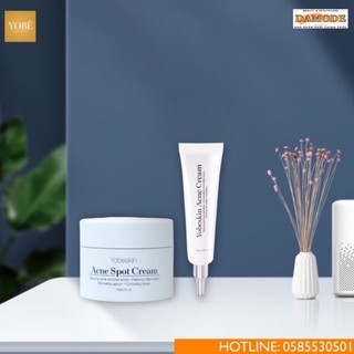 Combo kem chấm mụn và kem ngăn ngừa và thâm mụn yobeskin - yobe 365