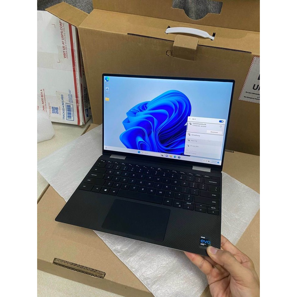 Siêu Phẩm DELL 9310 2in1 xoay gập 360 độ | Bản 32GB RAM - LAPTOP DOANH NHÂN Mở máy bằng Face ID