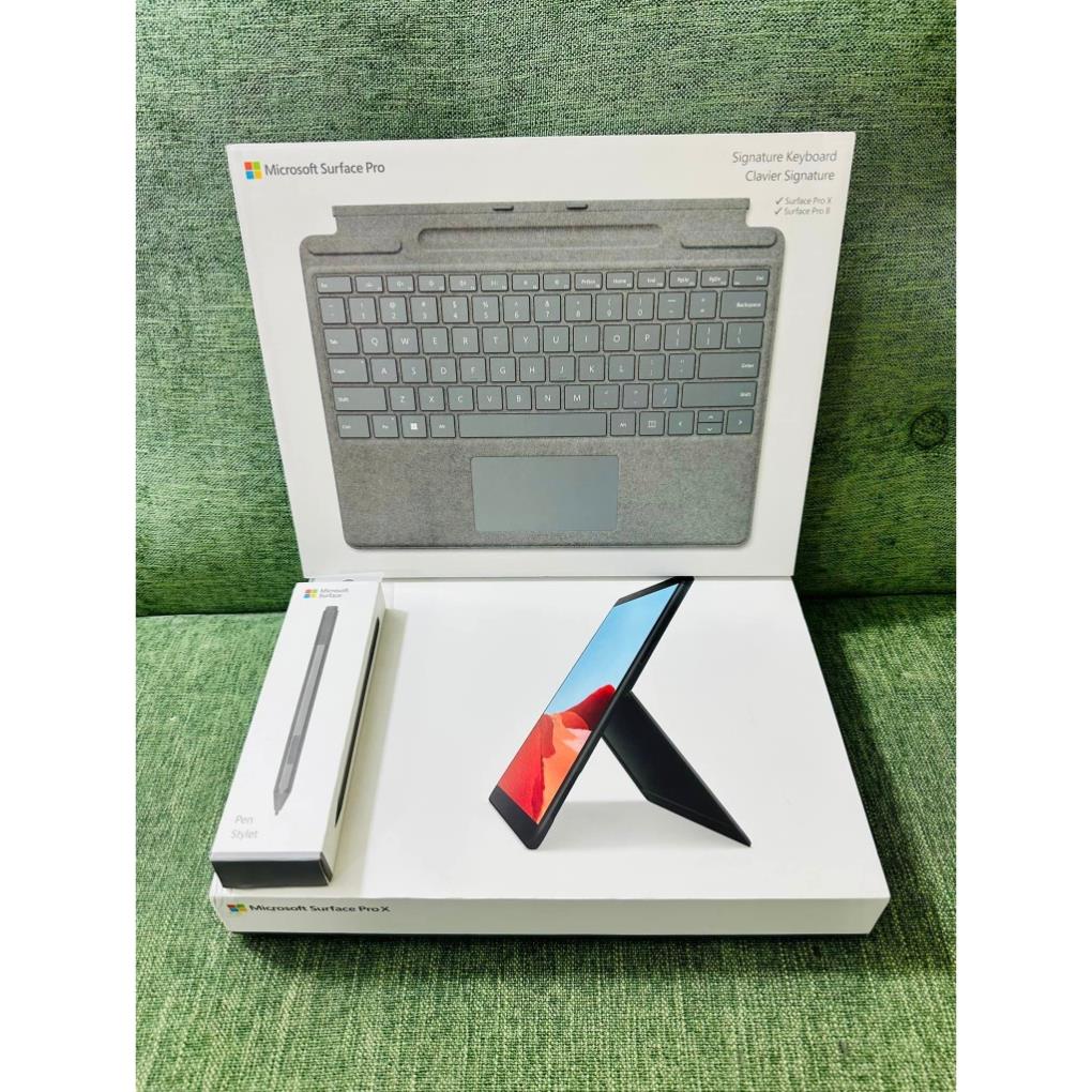 Máy tính bảng Surface Pro X SQ1 Fullbox like new | Ram 8gb Màn 12.5 inch chíp siêu khoẻ