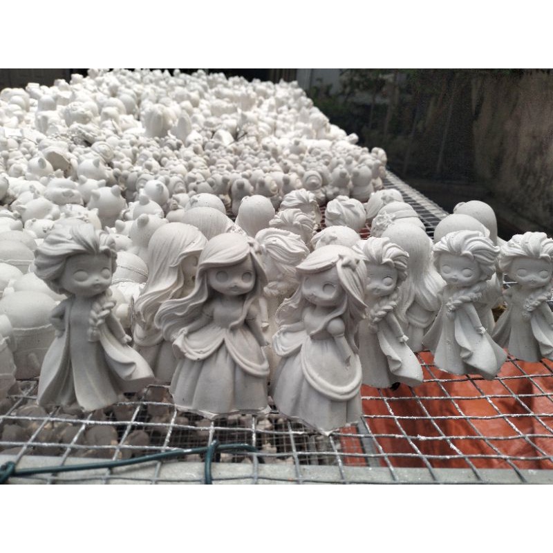 Tượng thạch cao mini 3_7 cm mẫu hót tren