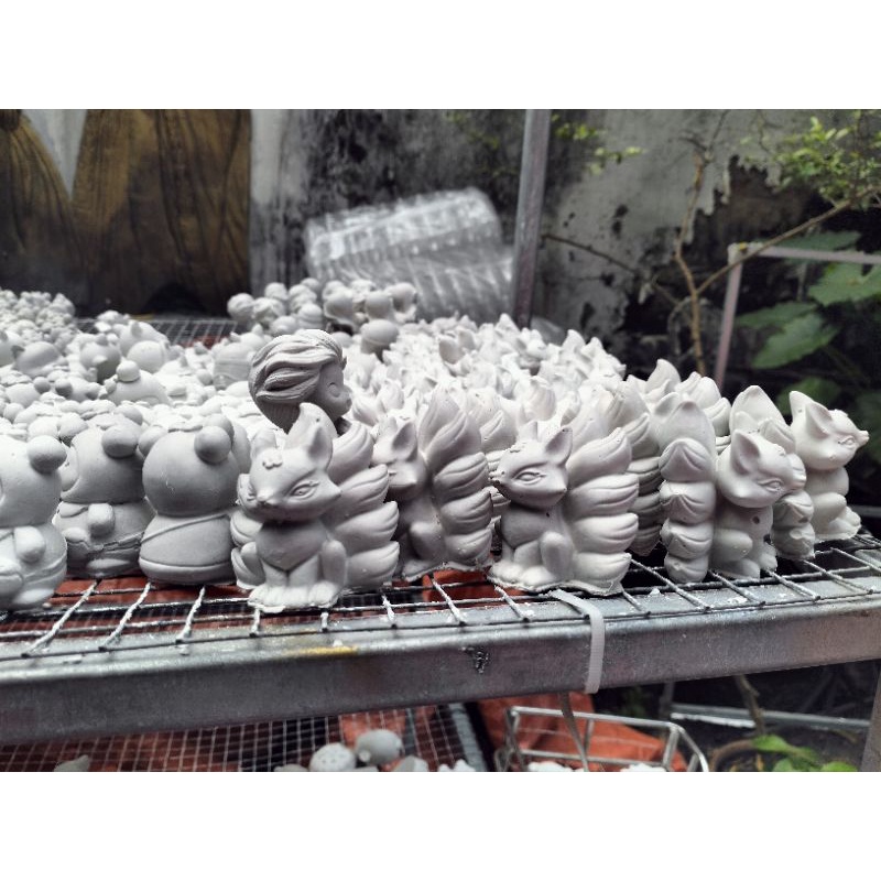 Tượng thạch cao mini 3_7 cm mẫu hót tren