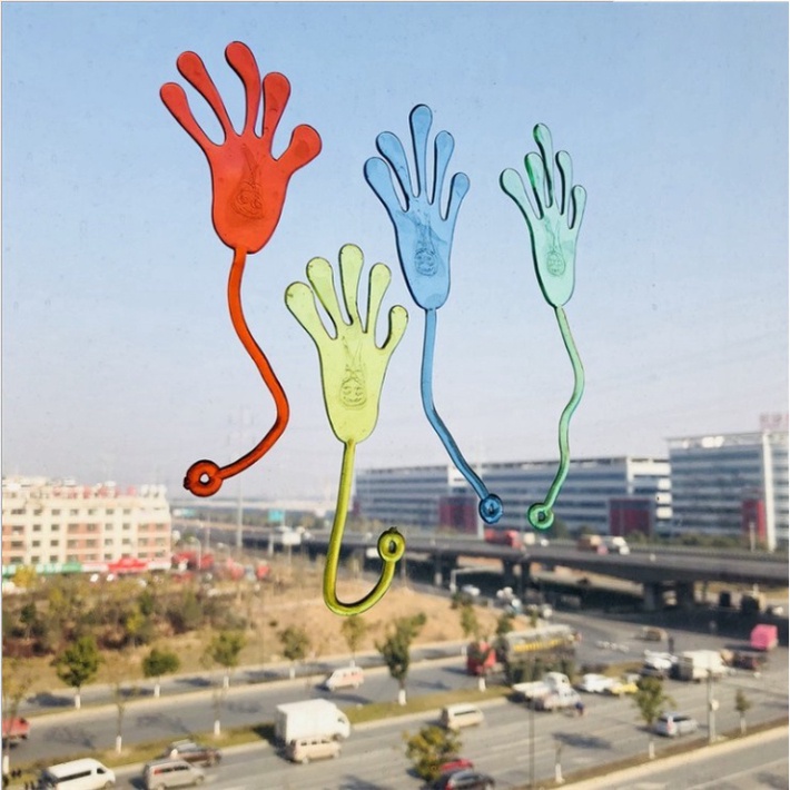 Bàn Tay Dính Tường Nhiều Màu Sắc Mới Lạ Vui Nhộn Cho Bé