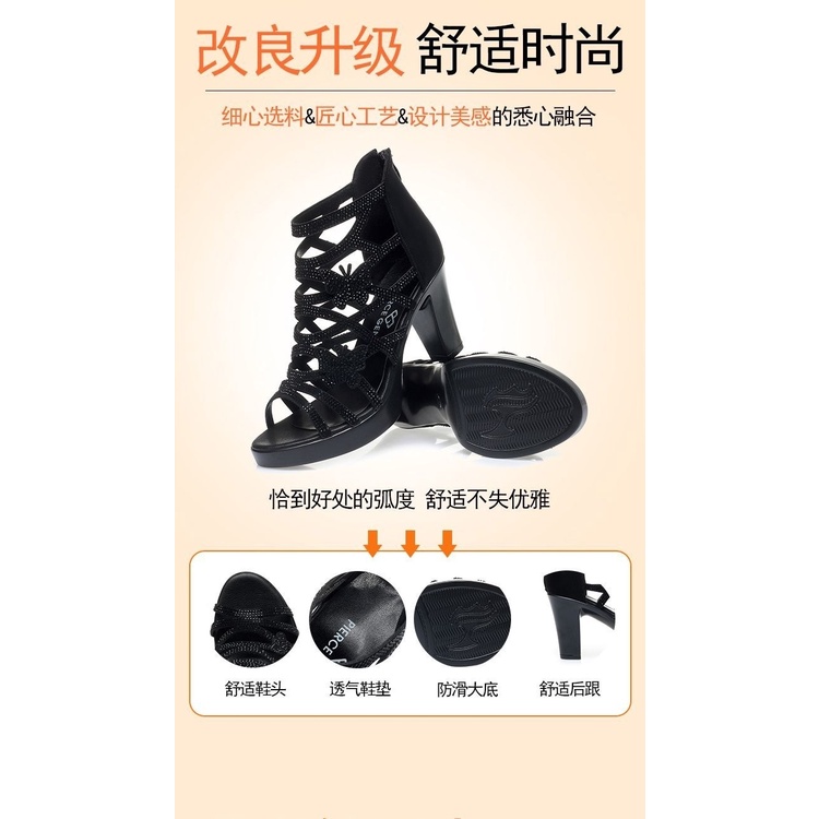 Sandal Cao Gót Hở Mũi Thời Trang Mùa Hè 2023 Hàng Mới Dành Cho Bạn Nữ