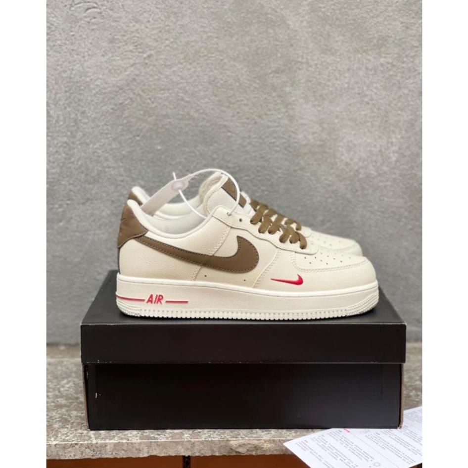 Giày Thể Thao AF1 Hottrend - Giày Sneaker Air Force 1 Vệt nâu Nam Nữ Thời Trang bán chạy