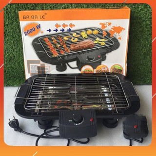 Bếp nướng điện không khói electric barbecue grill mẫu 2022, bếp nướng không khói