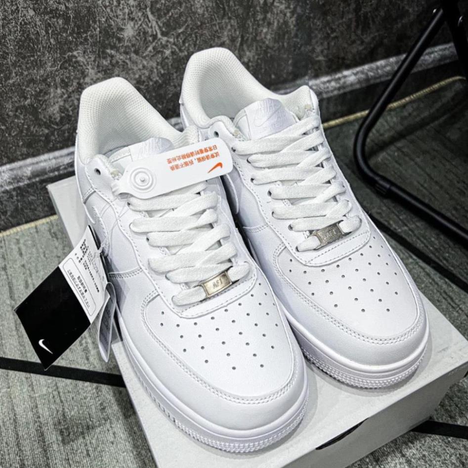 Giày Sneaker AF1 full Trắng, Giày quốc dân siêu hot bán chạy nhất SP, giày AF1 Full trắng thời trang