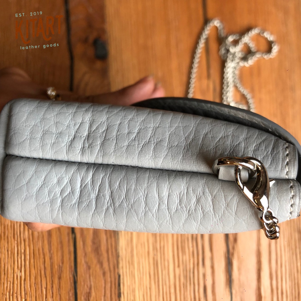 Túi xách nữ túi da Kit Art Leather túi da thật nữ da bò may thủ công tỉ mỉ