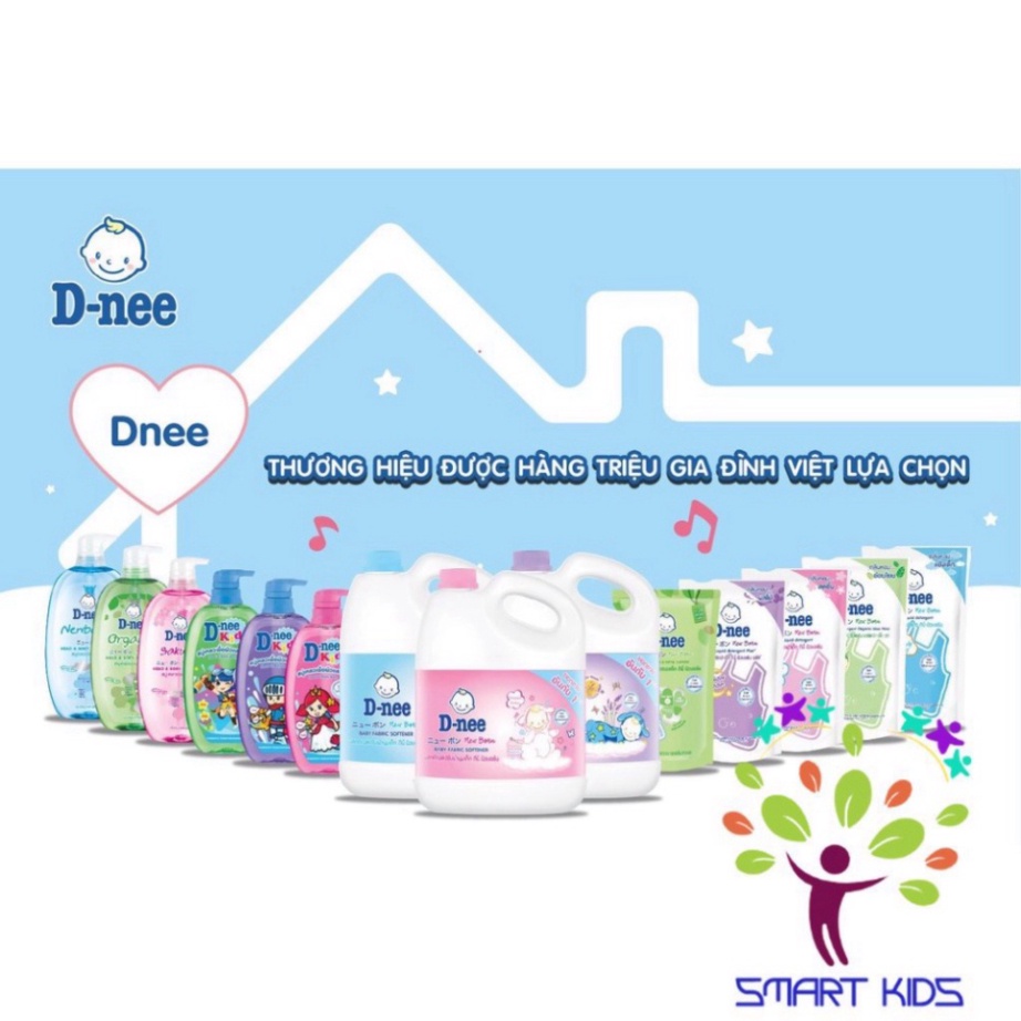 Nước giặt quần áo em bé Dnee 3000ml