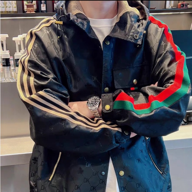 Áo Khoác Dáng Rộng Phong Cách Châu Âu Thời Trang Xuân Thu Mới Cho Nam