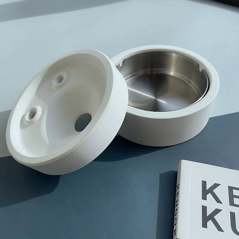 Gạt Tàn Thuốc Bằng Đá Thiết Kế Sáng Tạo Dùng Cho Phòng Khách / Trường Học