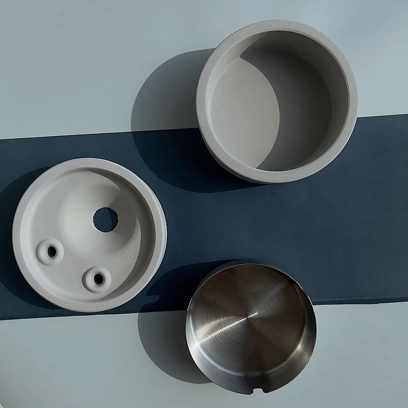 Gạt Tàn Thuốc Bằng Đá Thiết Kế Sáng Tạo Dùng Cho Phòng Khách / Trường Học