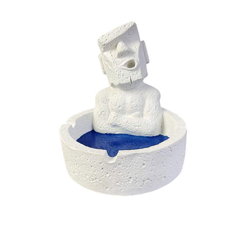 Gạt Tàn Thuốc Bằng Đá Thiết Kế Sáng Tạo Dùng Cho Phòng Khách / Trường Học