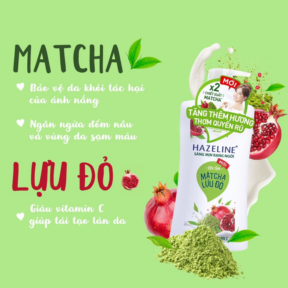 Sữa tắm dưỡng thể thiên nhiên trắng sáng da Hazeline 1kg