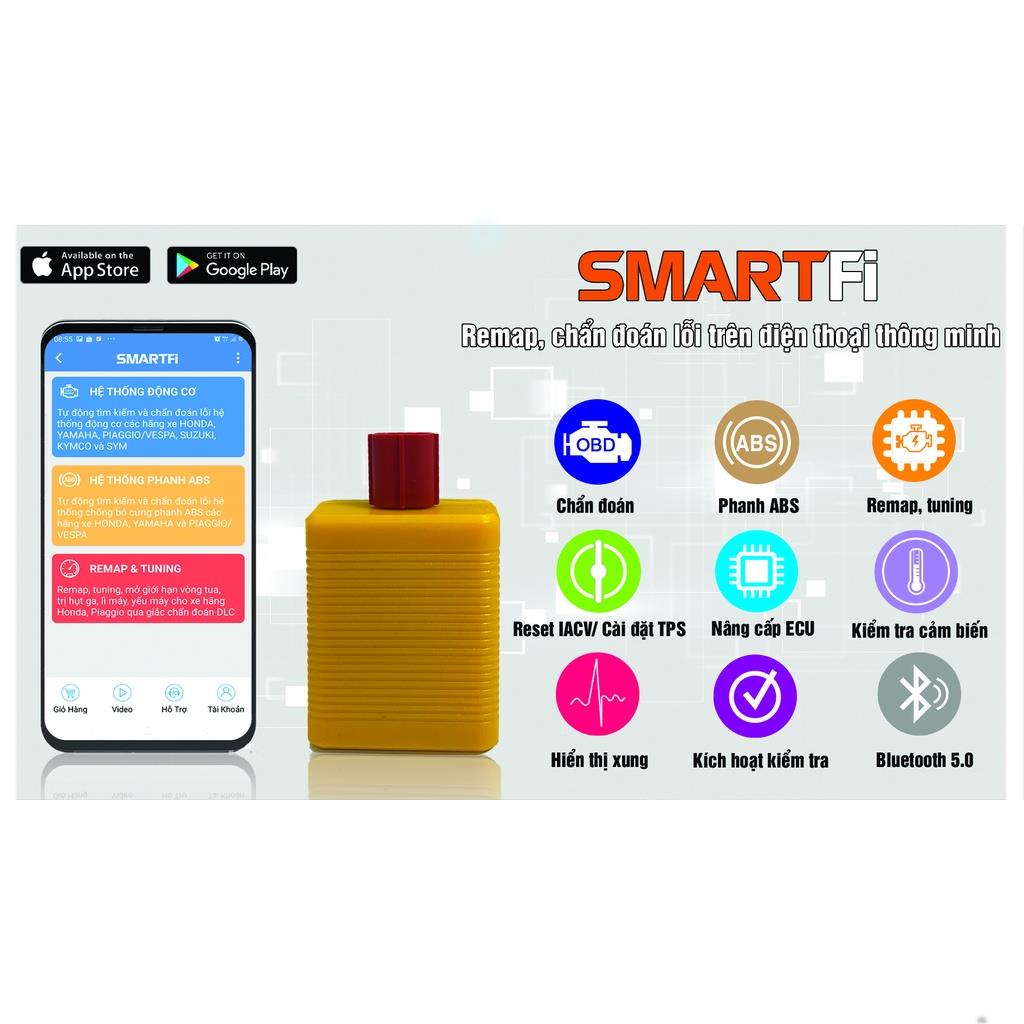 SMARTFI máy chẩn đoán, đọc lỗi xe máy