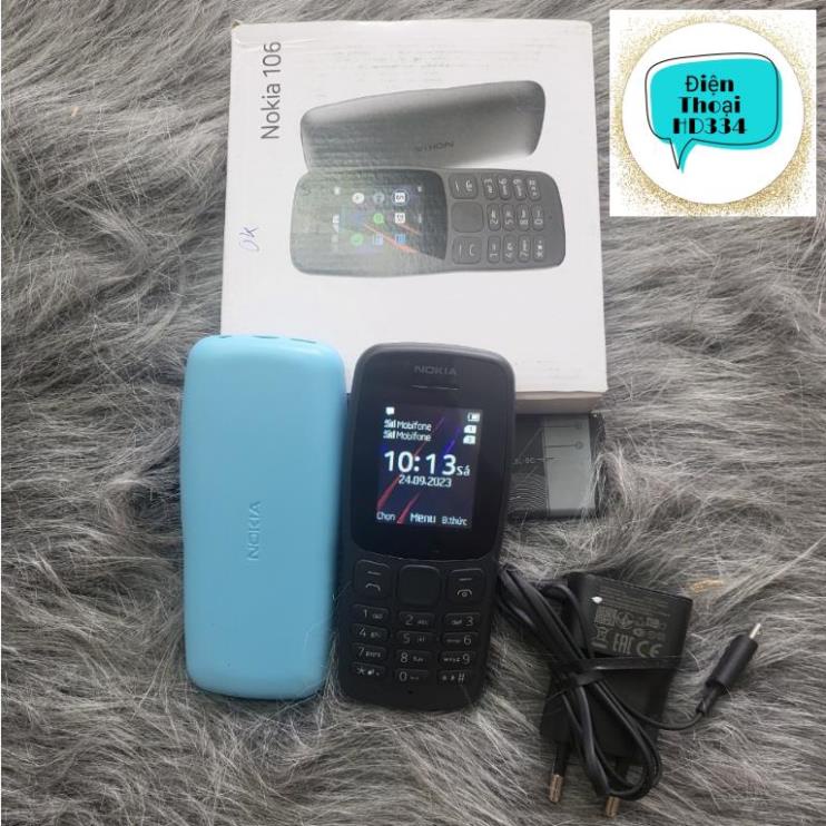 Điện thoại Nokia 106  Sóng 4G 2sim Chính hãng. BẢO HÀNH 6 THÁNG. 1 ĐỔI 1 TRONG 2 THÁNG