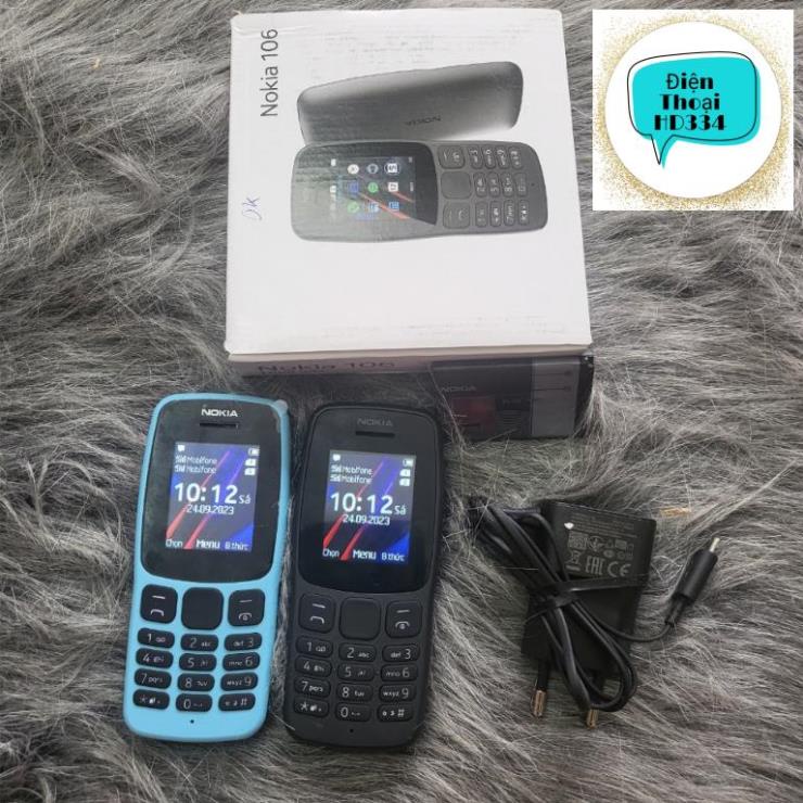 Điện thoại Nokia 106  Sóng 4G 2sim Chính hãng. BẢO HÀNH 6 THÁNG. 1 ĐỔI 1 TRONG 2 THÁNG