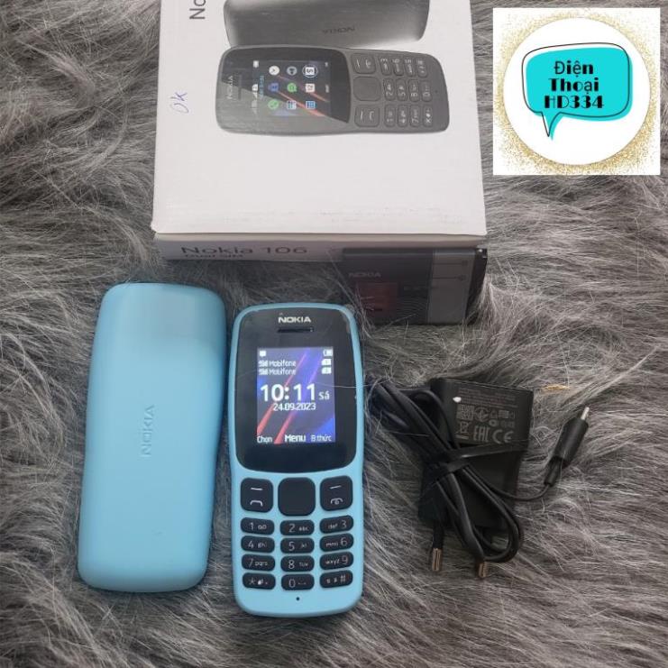 Điện thoại Nokia 106  Sóng 4G 2sim Chính hãng. BẢO HÀNH 6 THÁNG. 1 ĐỔI 1 TRONG 2 THÁNG