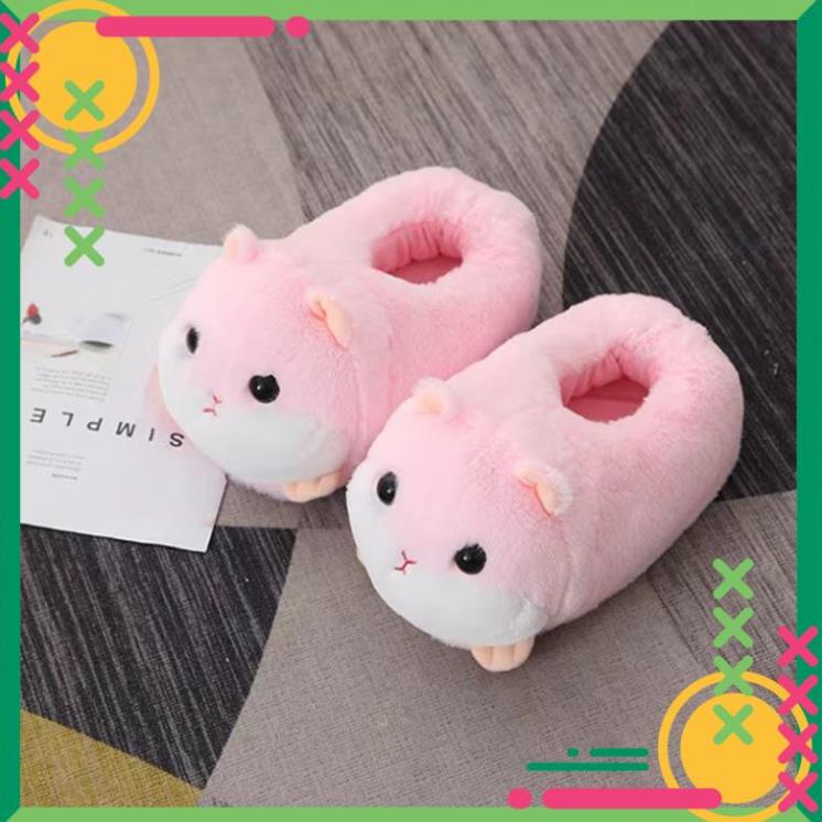 Dép Bông Đi Trong Nhà Mùa Đông Hình Chú Chuột  Dễ Thương Ấm Áp Chống Trượt 2022