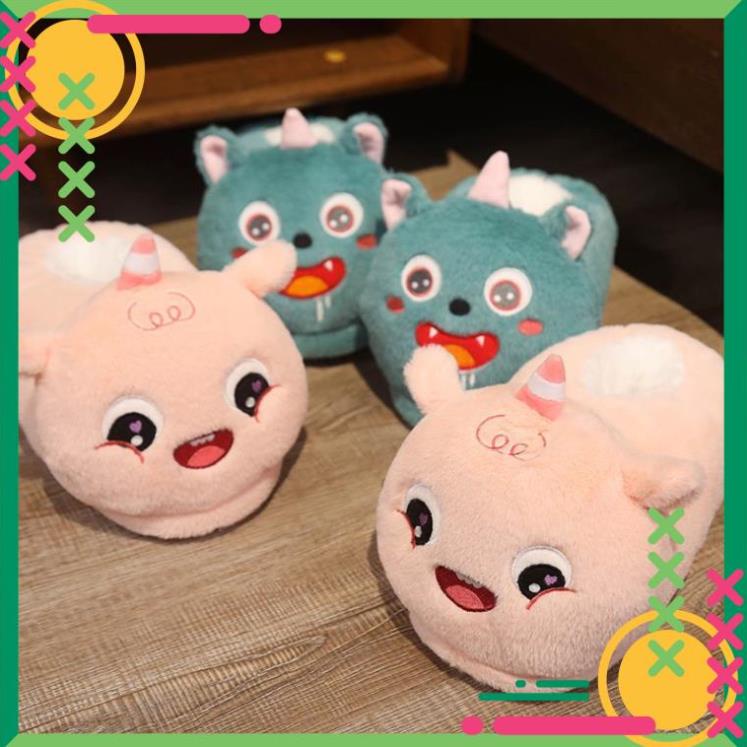 Dép Bông Đi Trong Nhà Mùa Đông Hình Chú Chuột  Dễ Thương Ấm Áp Chống Trượt 2022