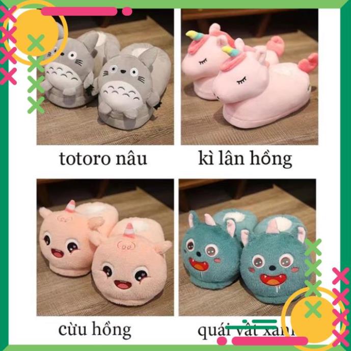 Dép Bông Đi Trong Nhà Mùa Đông Hình Chú Chuột  Dễ Thương Ấm Áp Chống Trượt 2022