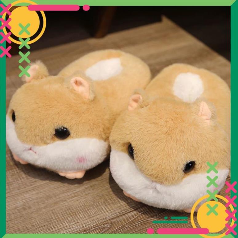 Dép Bông Đi Trong Nhà Mùa Đông Hình Chú Chuột  Dễ Thương Ấm Áp Chống Trượt 2022