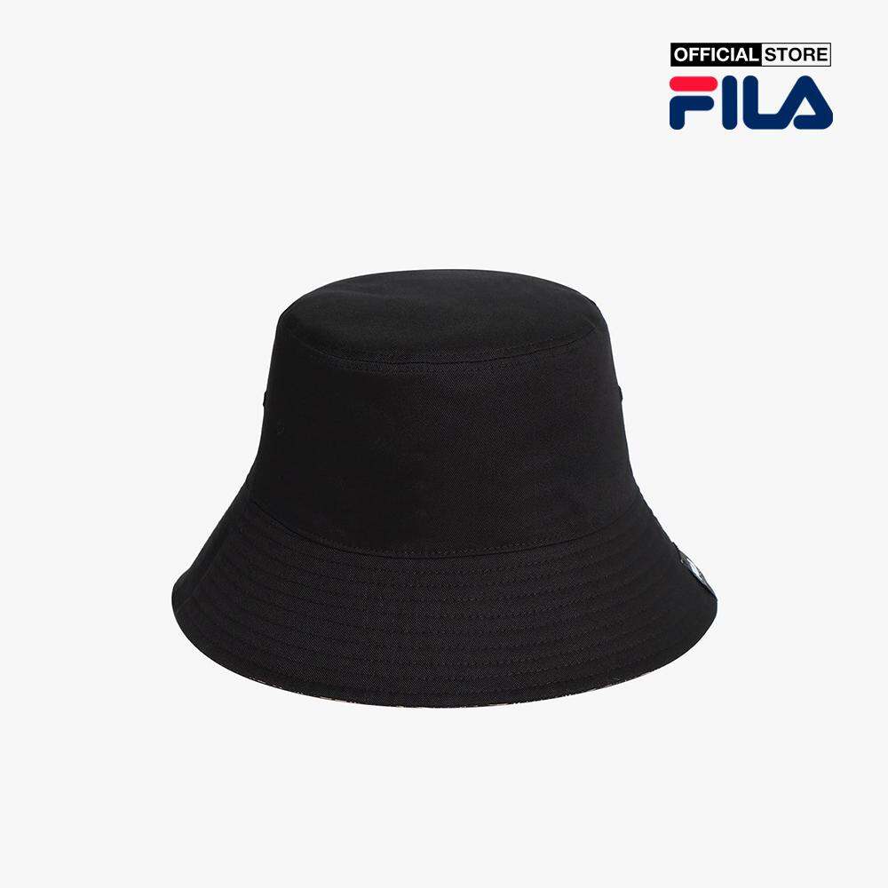 FILA - Nón bucket unisex thời trang Monogram FS3CPF5342X-BLK