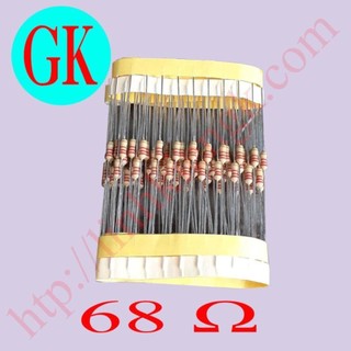 Điện trở 68 ôm 1/4w