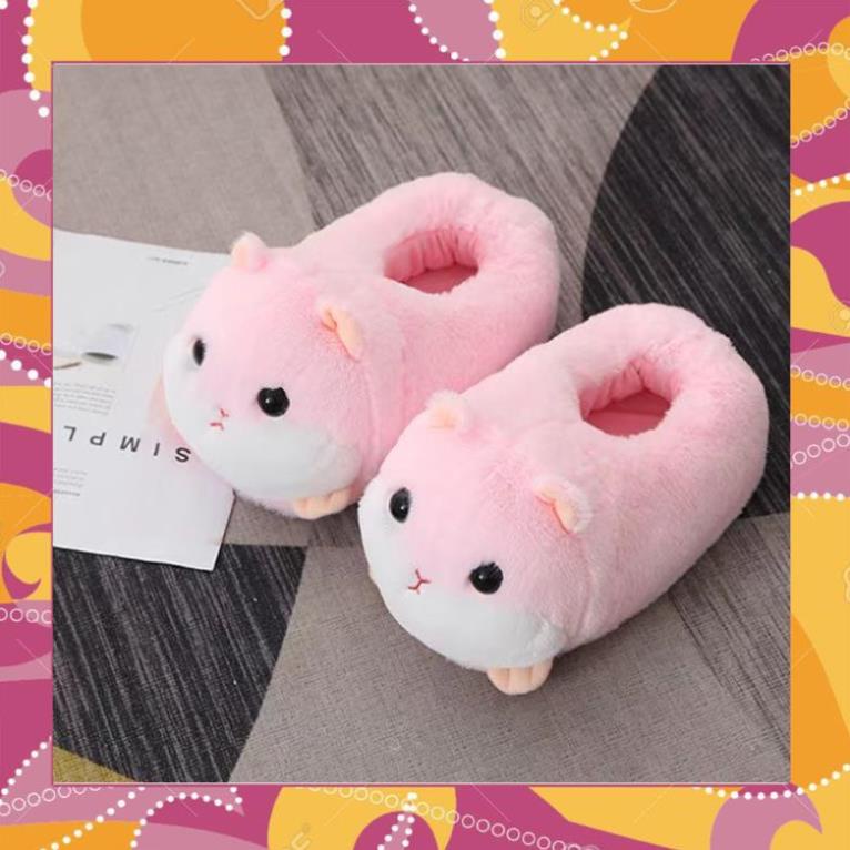 Dép Bông Đi Trong Nhà Mùa Đông Hình Chú Chuột  Dễ Thương Ấm Áp Chống Trượt 2022