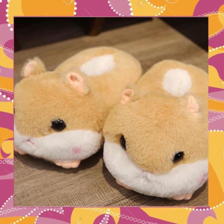 Dép Bông Đi Trong Nhà Mùa Đông Hình Chú Chuột  Dễ Thương Ấm Áp Chống Trượt 2022