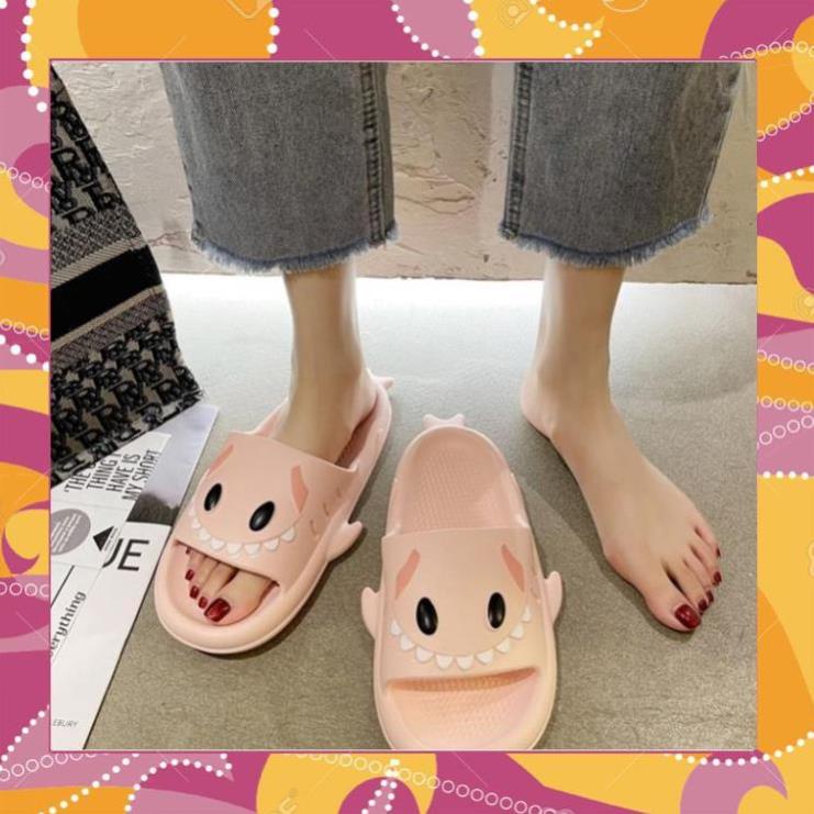 Dép đi trong nhà hình cá mập chống trượt đáng yêu thoải mái dành cho nữ