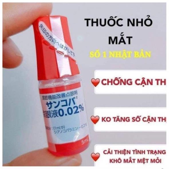 Nhỏ mắt Sancoba Nhật bản