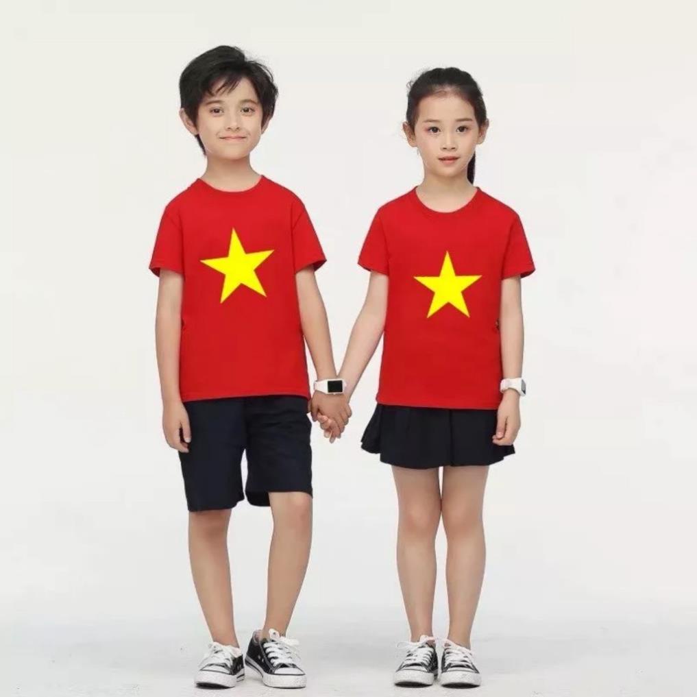Áo cờ đỏ sao vàng trẻ em